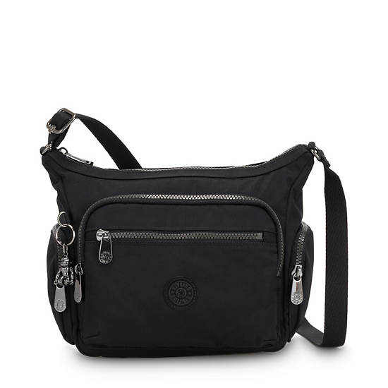 Bolsos Cruzados Kipling Gabbie Small Negros Grises | MX 1141QM